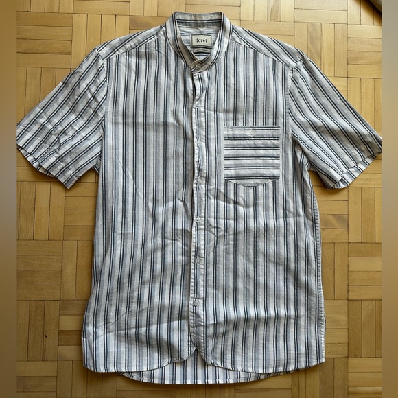 Forét short sleeve button down shirt - Picture 1 of 4